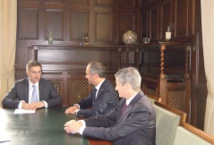 29 May 2013 The National Assembly Speaker in meeting with the Italian Ambassador to Serbia
